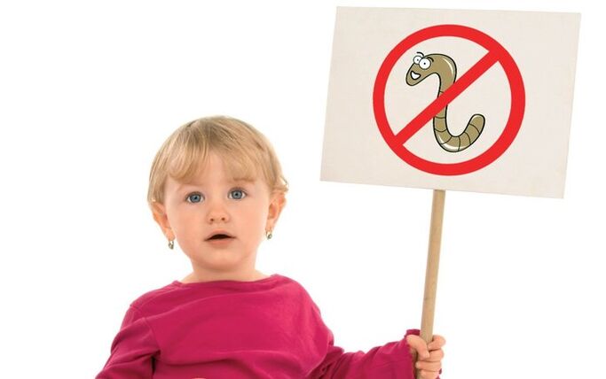 Превенцията ще спаси детето от инфекция с червеи
